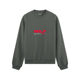 MILF / Man I Love Fitness Oversize Sweatshirt Antrasit Ön