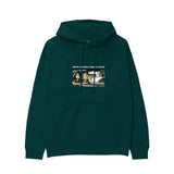 Make America Great Again Hoodie Koyu Yeşil Ön