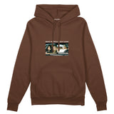 Make America Great Again Oversize Hoodie Kahverengi Ön