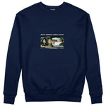 Make America Great Again Sweatshirt Lacivert Ön