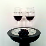 Liquid Therapy / Written Paşabahçe Wine Glass