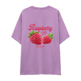 Raspberry Oversize Tişört