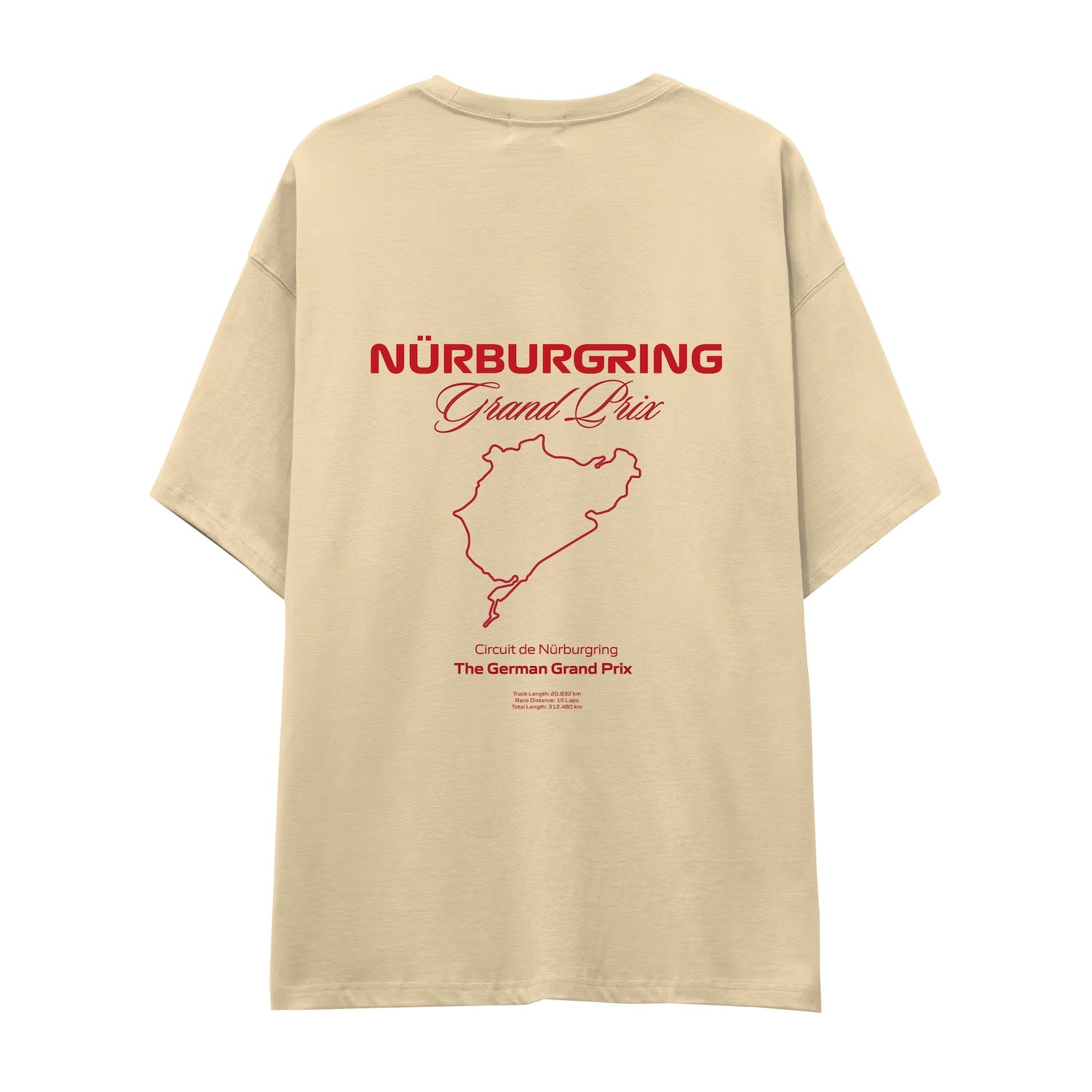 German Grand Prix – Nürburgring Grand Prix Oversize Tişört