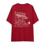 Café de Paris Oversize Tişört