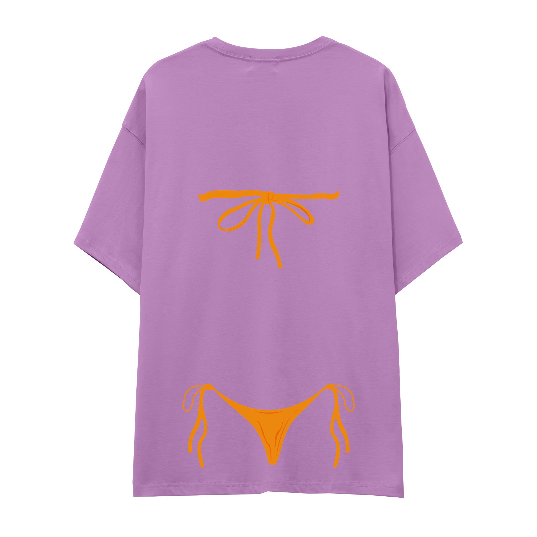 Orange Bikini Oversize Tişört