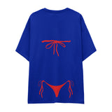 Red Bikini Oversize Tişört