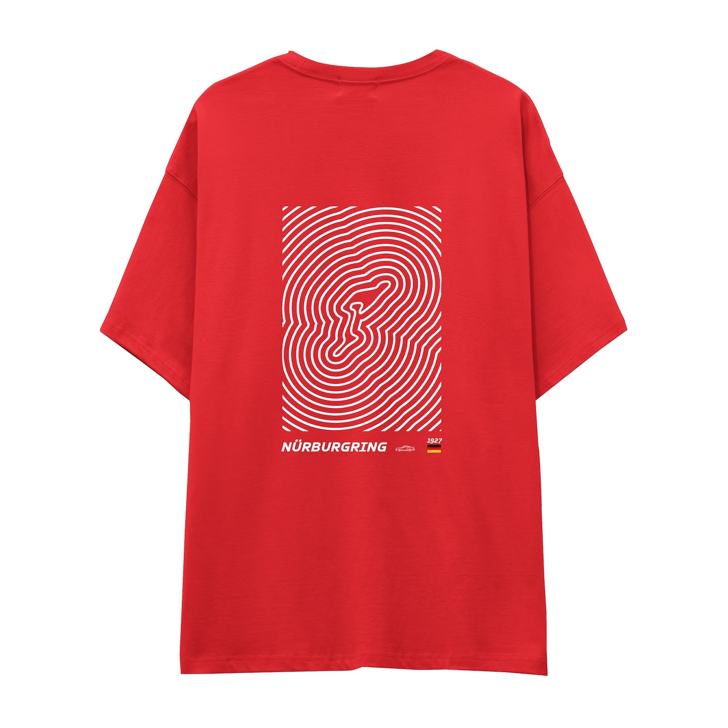 Nürburgring Artwork Oversize Tişört