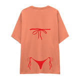 Red Bikini Oversize Tişört