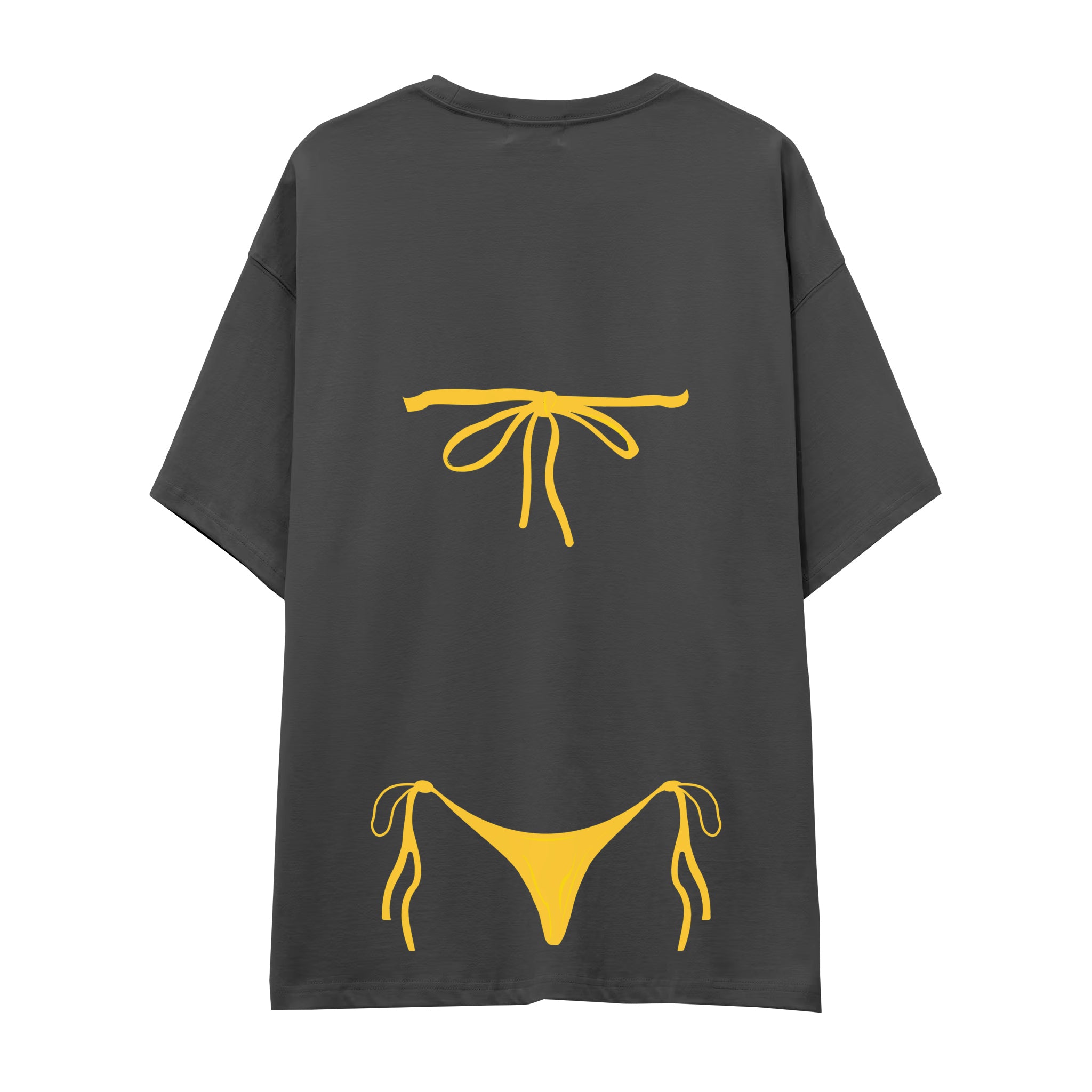 Yellow Bikini Oversize Tişört