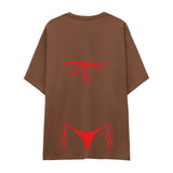 Red Bikini Oversize Tişört