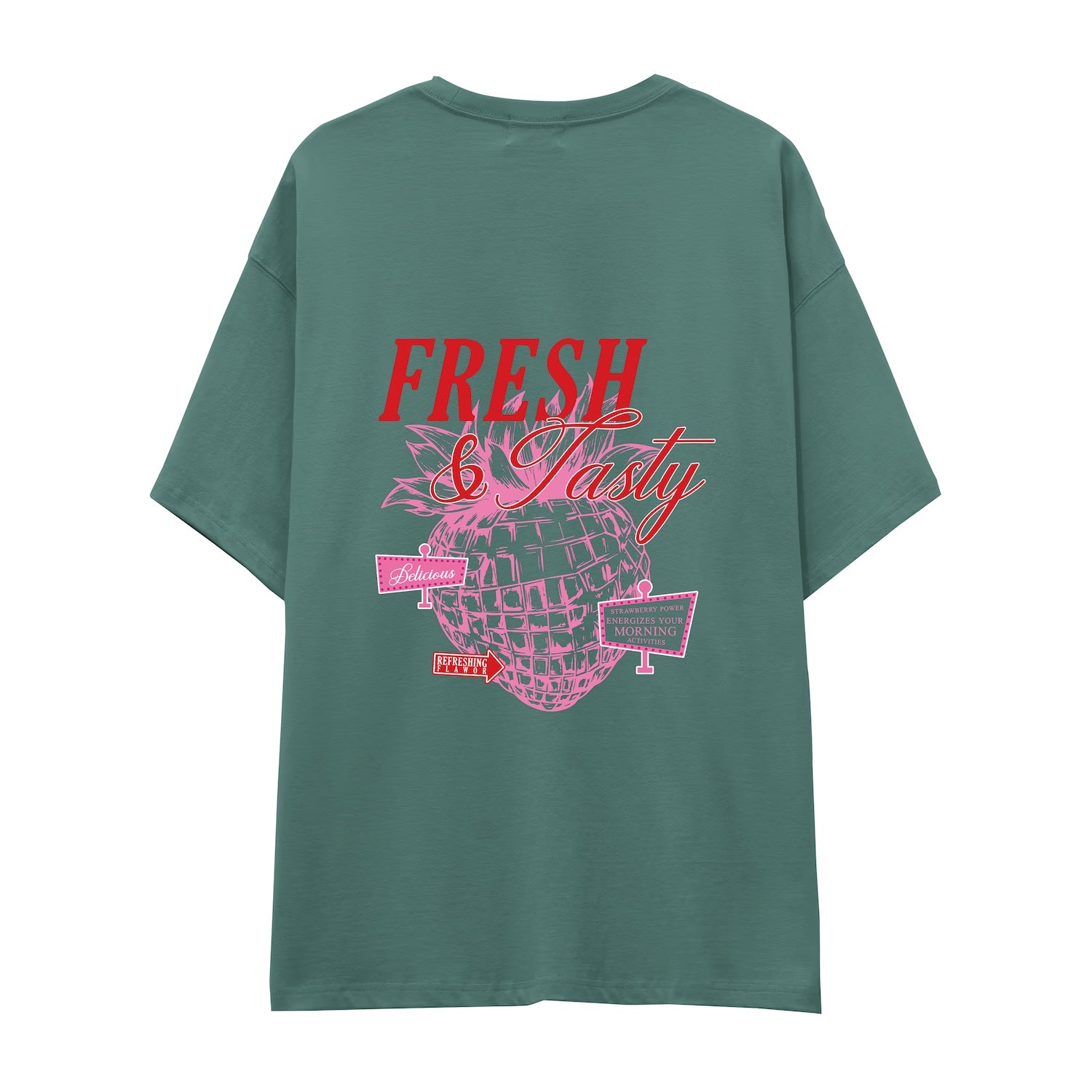 Fresh &amp; Tasty Oversized T-Shirt