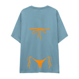 Orange Bikini Oversize Tişört