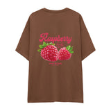 Raspberry Oversize Tişört