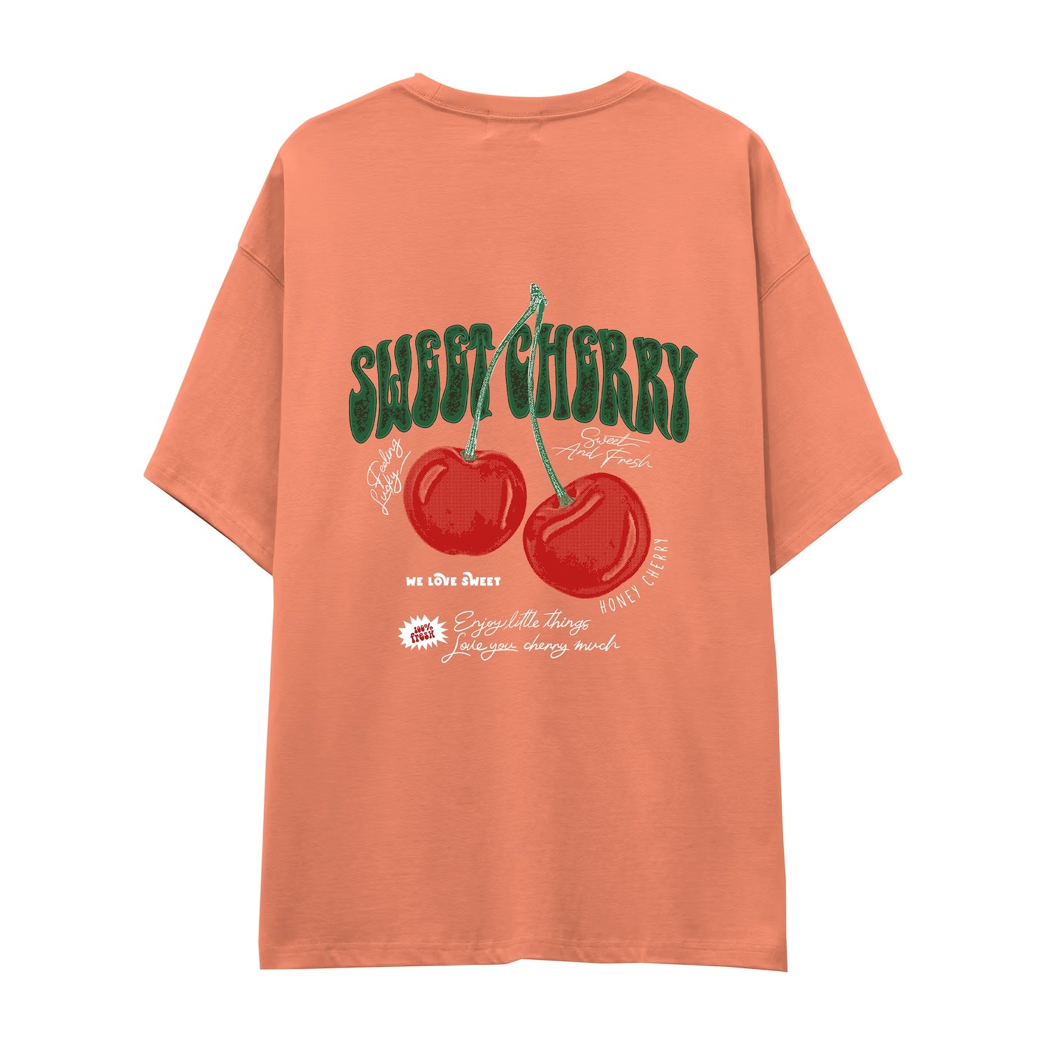 Sweet Cherry Oversize Tişört