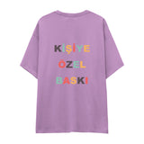 Kişiye Özel Baskılı Oversize Tişört