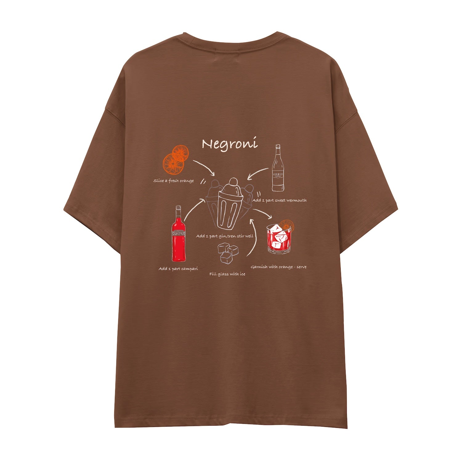 Negroni Oversize Tişört