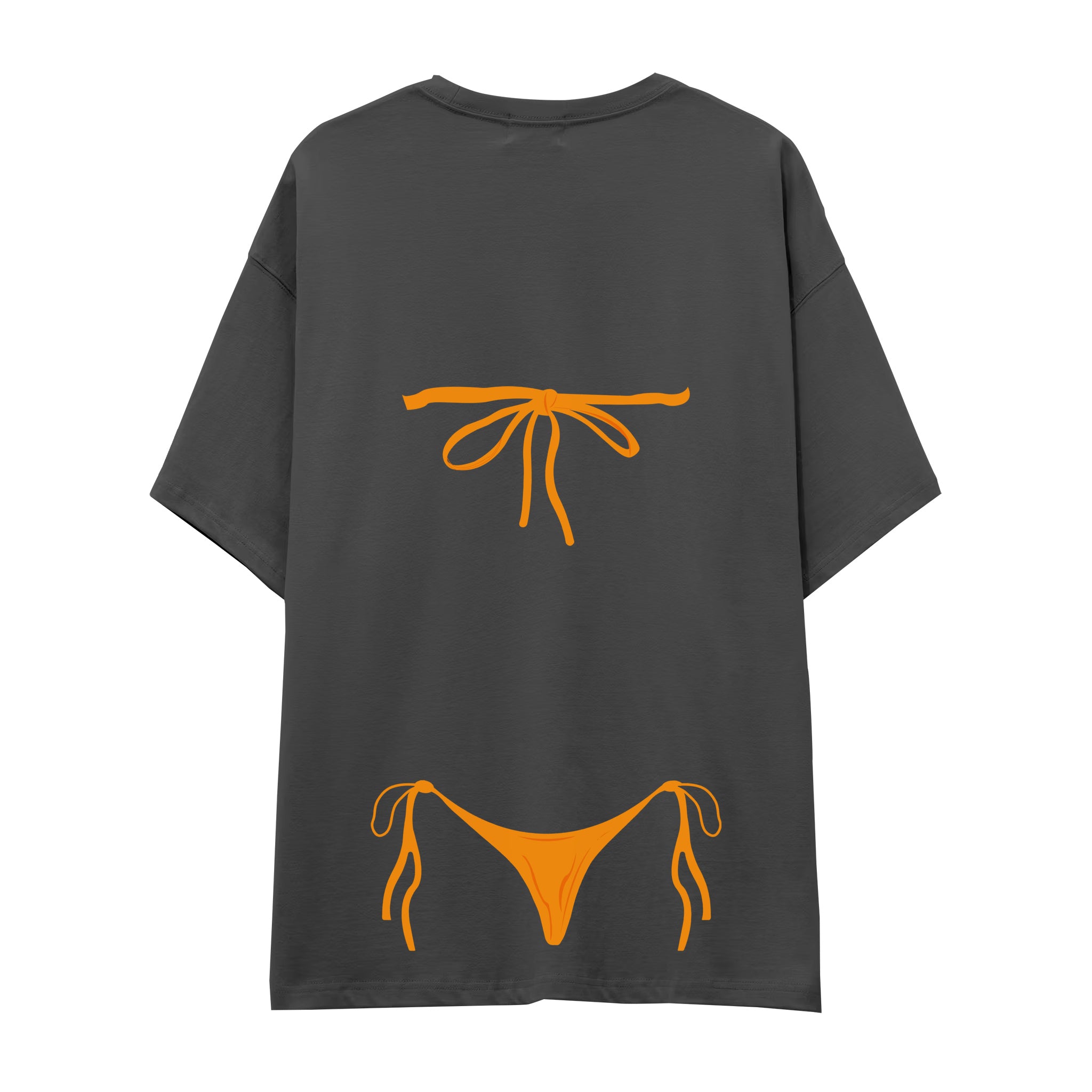 Orange Bikini Oversize Tişört