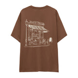 Café de Paris Oversize Tişört