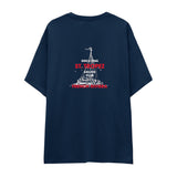 Saint Tropez Sailing Club Oversize Tişört