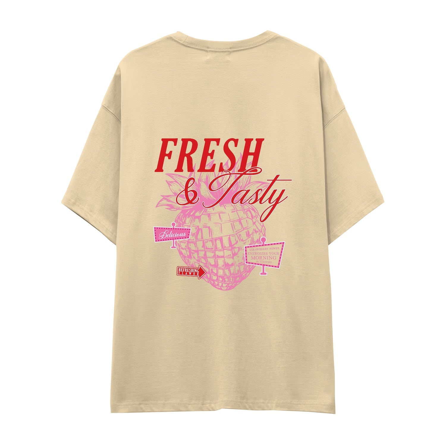 Fresh &amp; Tasty Oversized T-Shirt