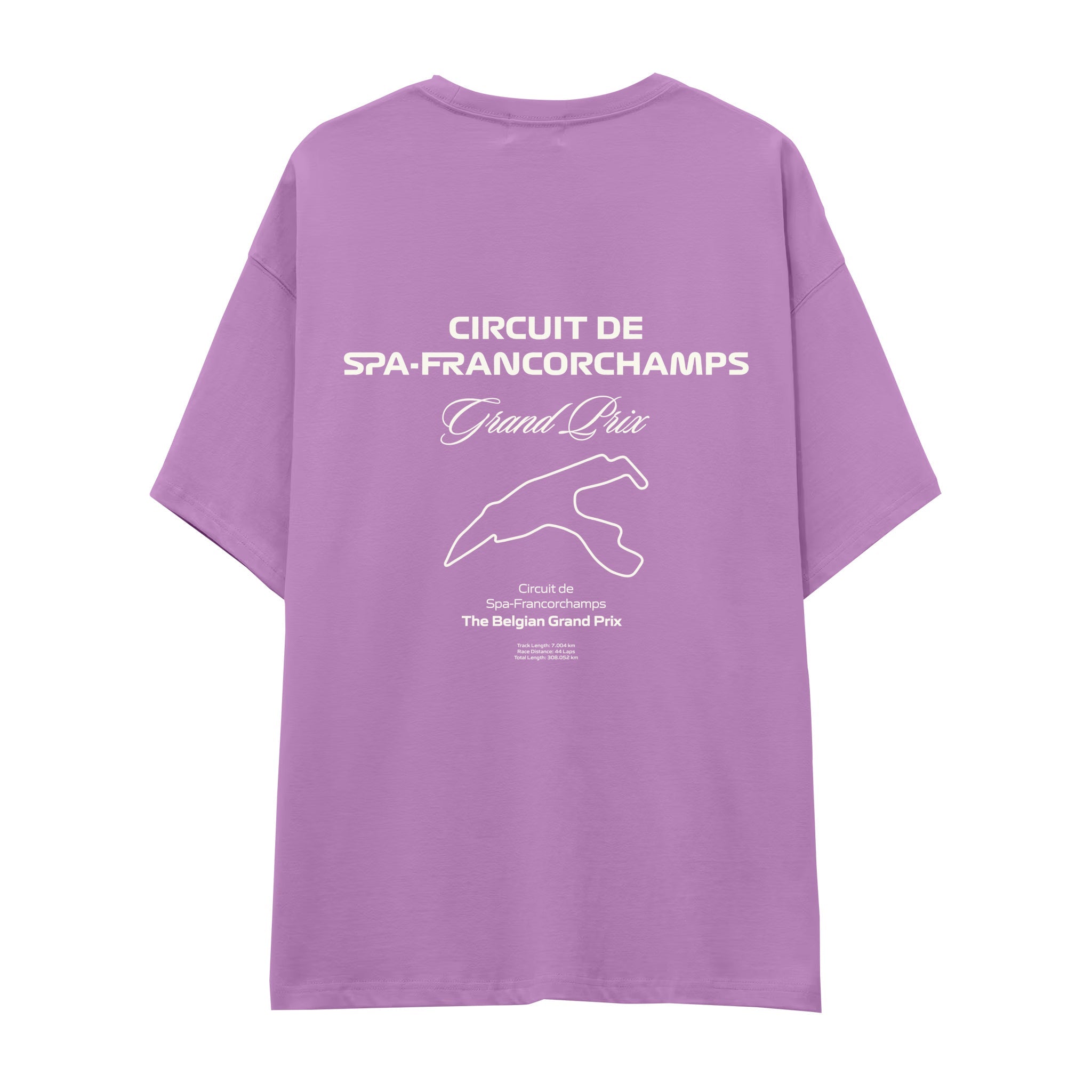 Spa-Francorchamps Grand Prix Oversize Tişört