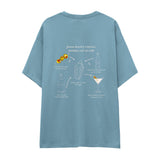 James Bond's Martini Oversize Tişört