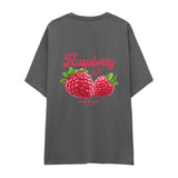 Raspberry Oversize Tişört