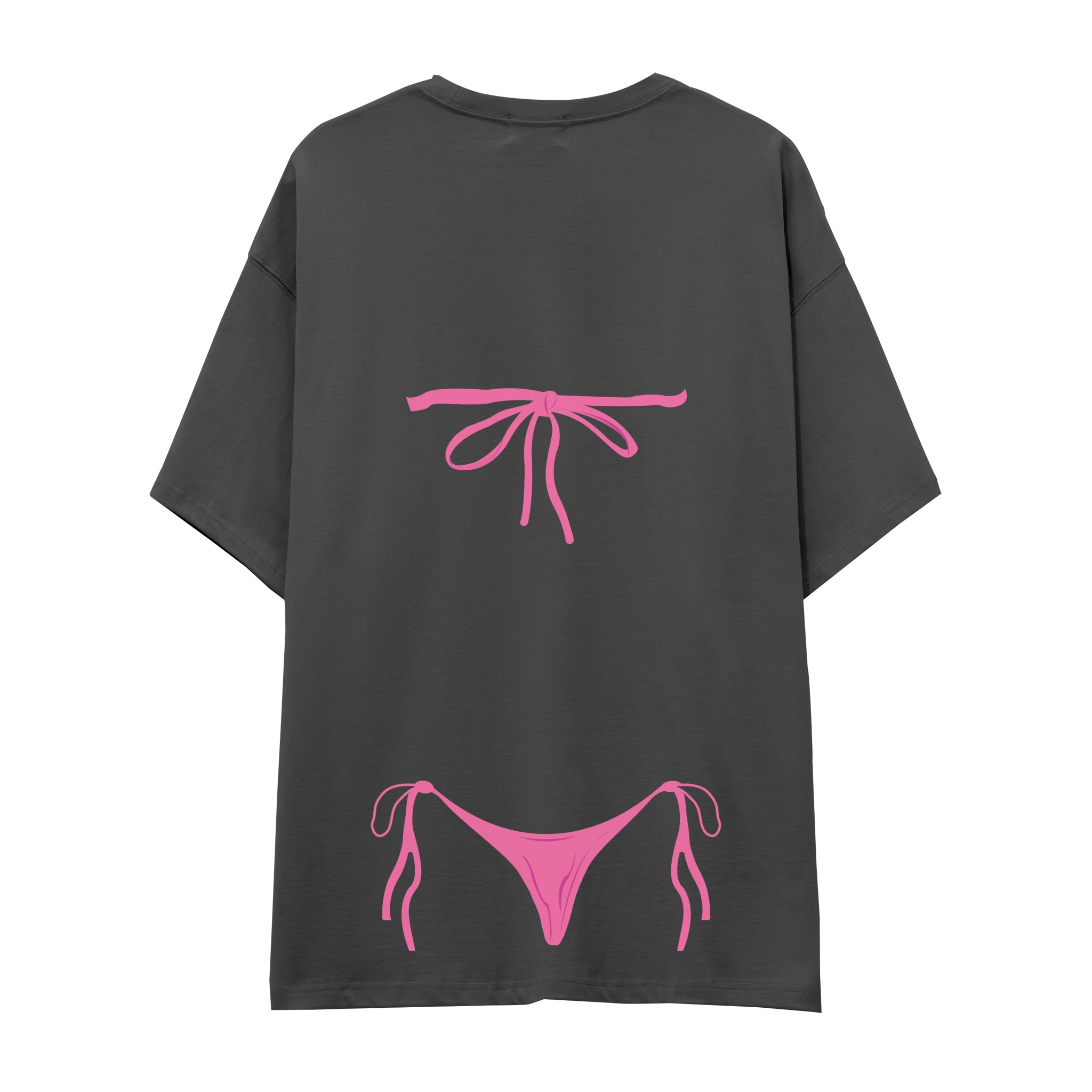Pink Bikini Oversize Tişört