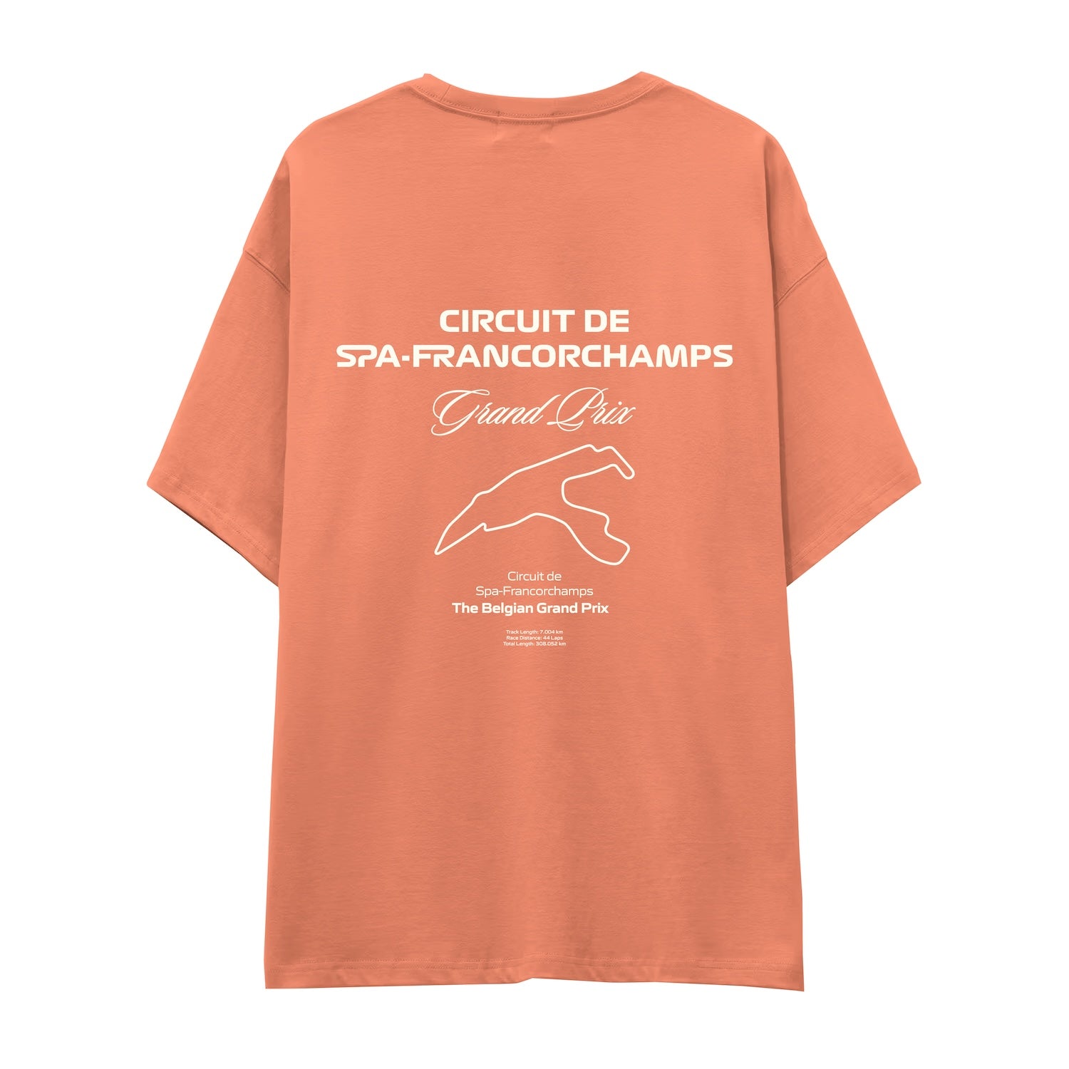Spa-Francorchamps Grand Prix Oversize Tişört