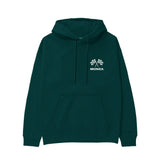 Monza Grand Prix Hoodie Koyu Yeşil Ön