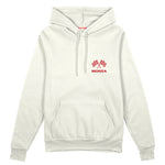 Monza Grand Prix Oversize Hoodie Beyaz Ön