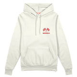 Monza Grand Prix Oversize Hoodie Beyaz Ön