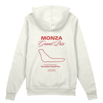 Monza Grand Prix Oversize Hoodie Beyaz Arka