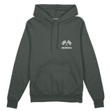 Monza Grand Prix Oversize Hoodie Antrasit Ön