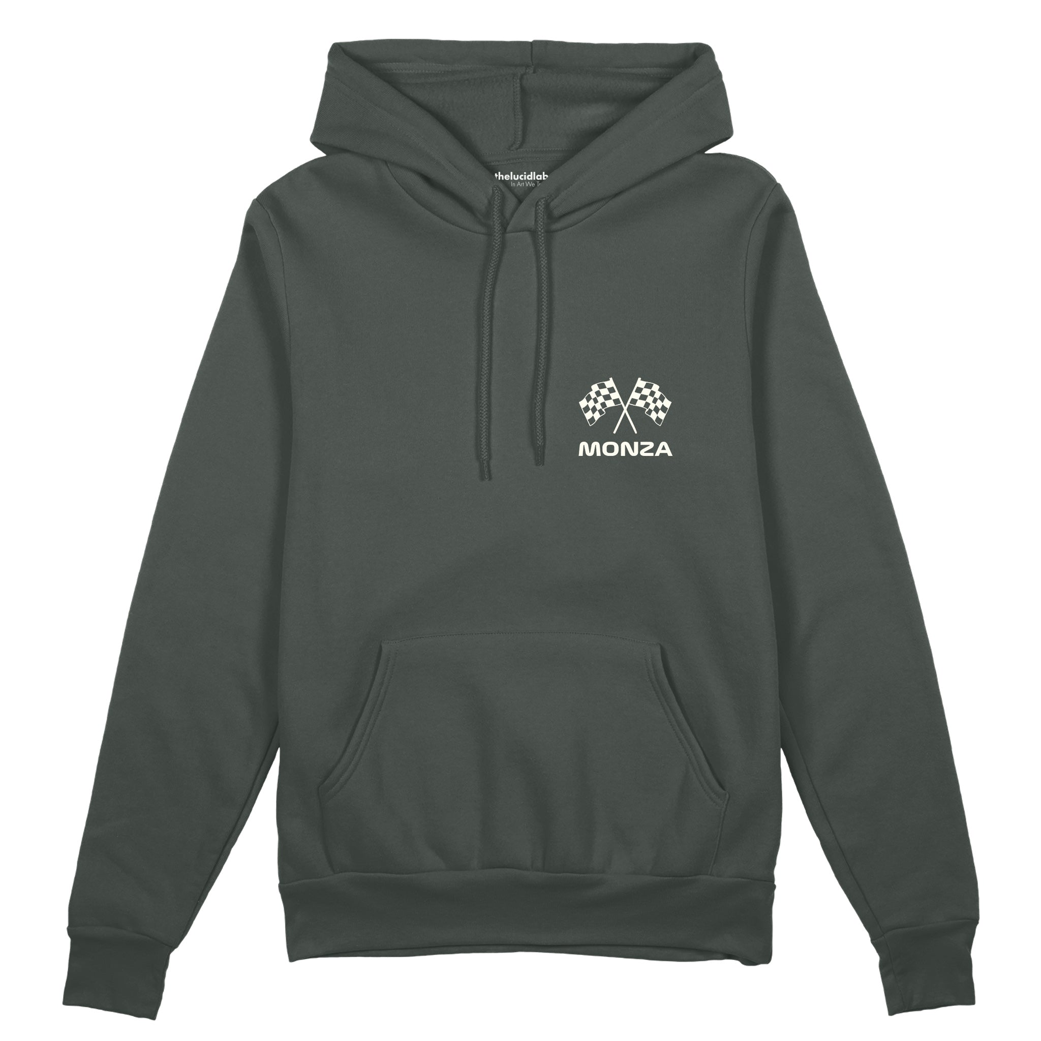 Monza Grand Prix Oversize Hoodie Antrasit Ön