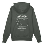 Monza Grand Prix Oversize Hoodie Antrasit Arka