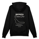 Monza Grand Prix Oversize Hoodie Siyah Arka
