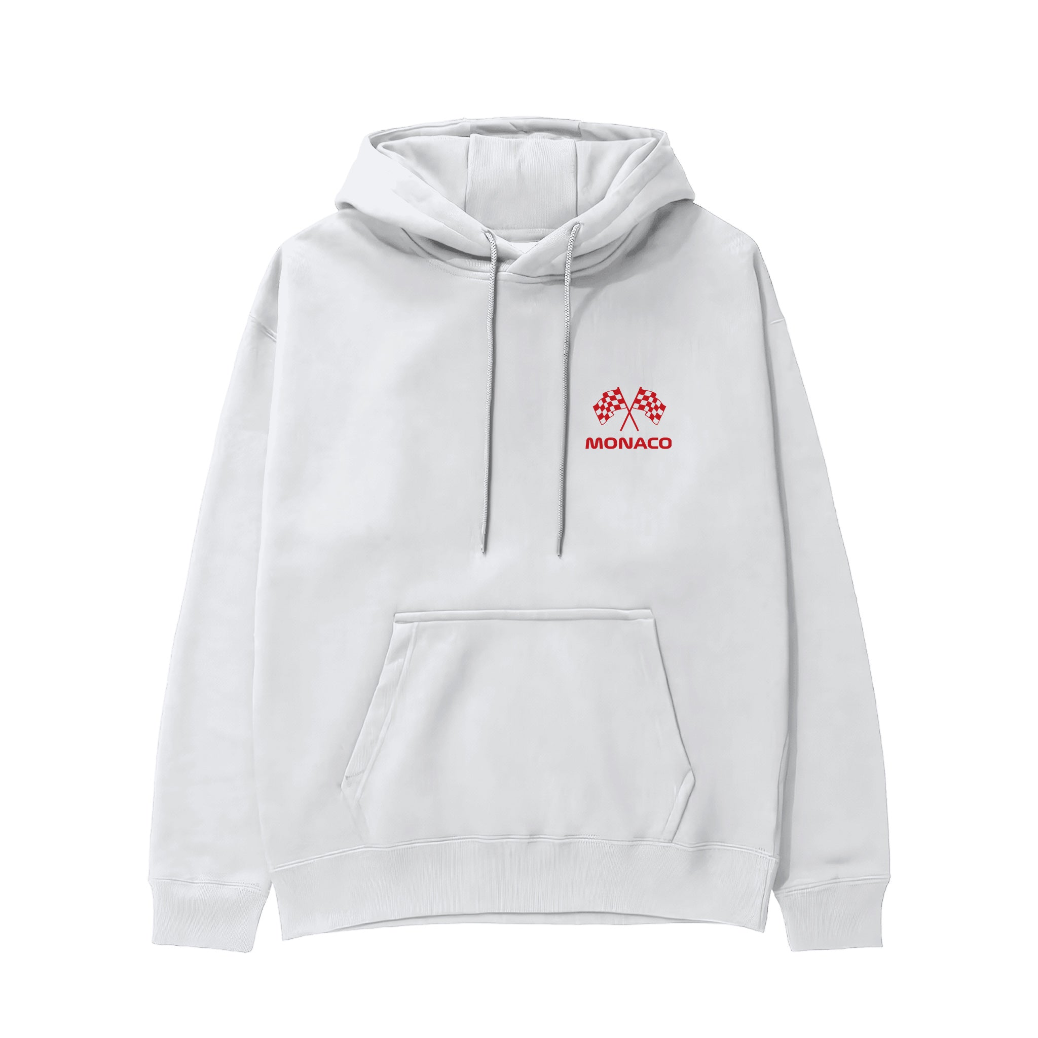 Monaco Grand Prix Hoodie Beyaz Ön