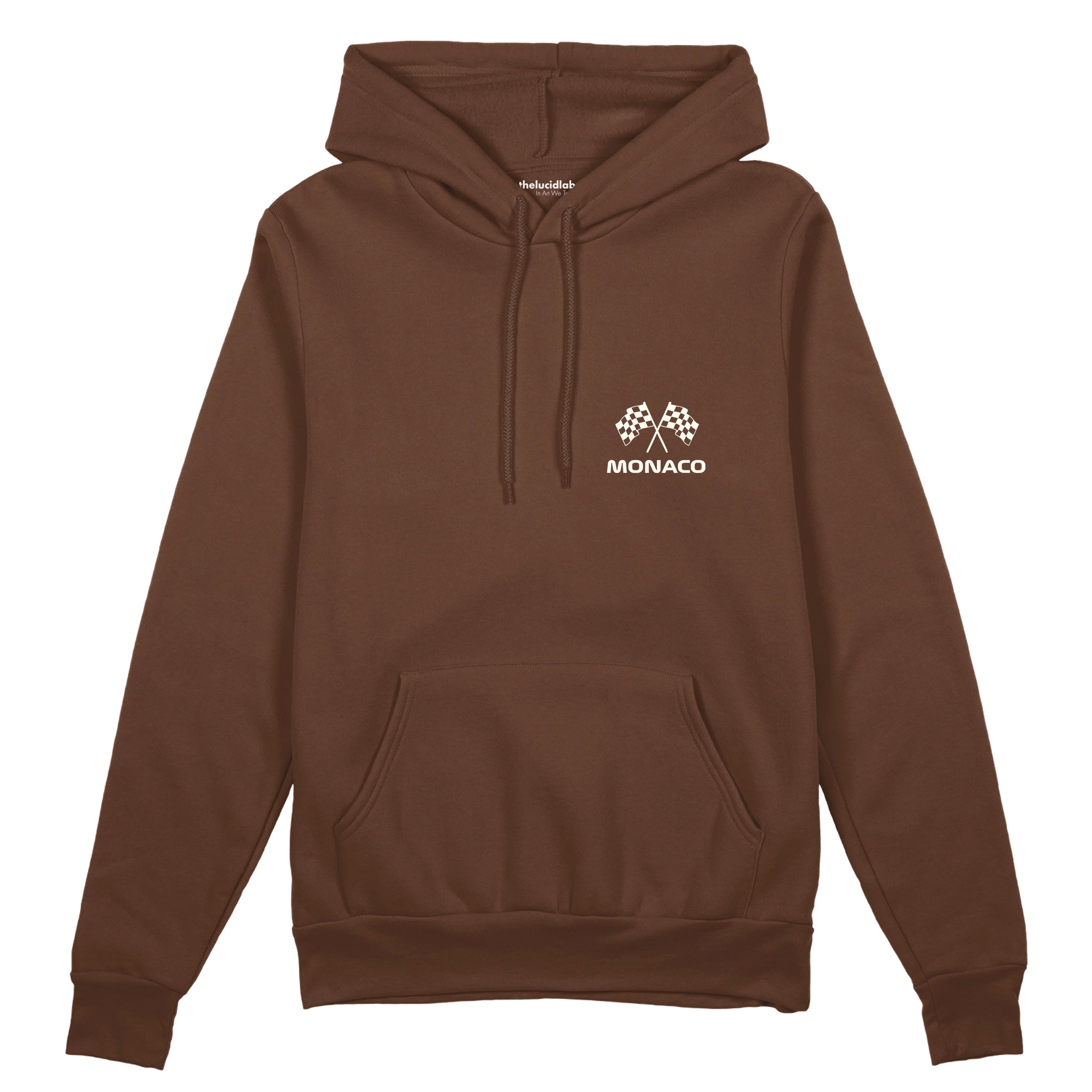 Monaco Grand Prix Oversize Hoodie Kahverengi Ön