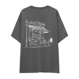 Café de Paris Oversize Oversize Tişört