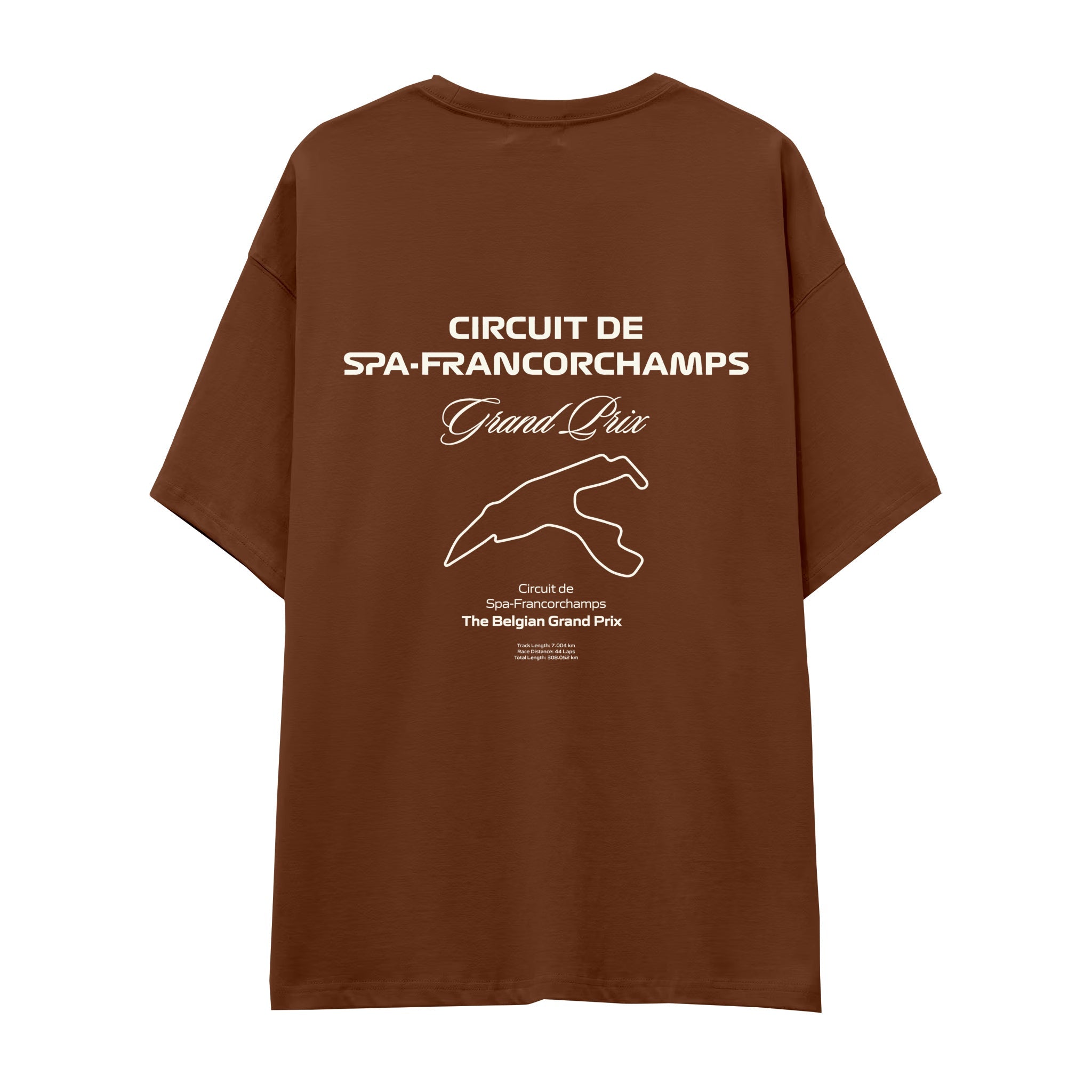 Spa-Francorchamps Grand Prix Oversize Tişört