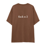 FUCK U Oversize Tişört