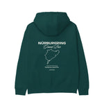 German Grand Prix – Nürburgring Grand Prix Hoodie Koyu Yeşil Arka