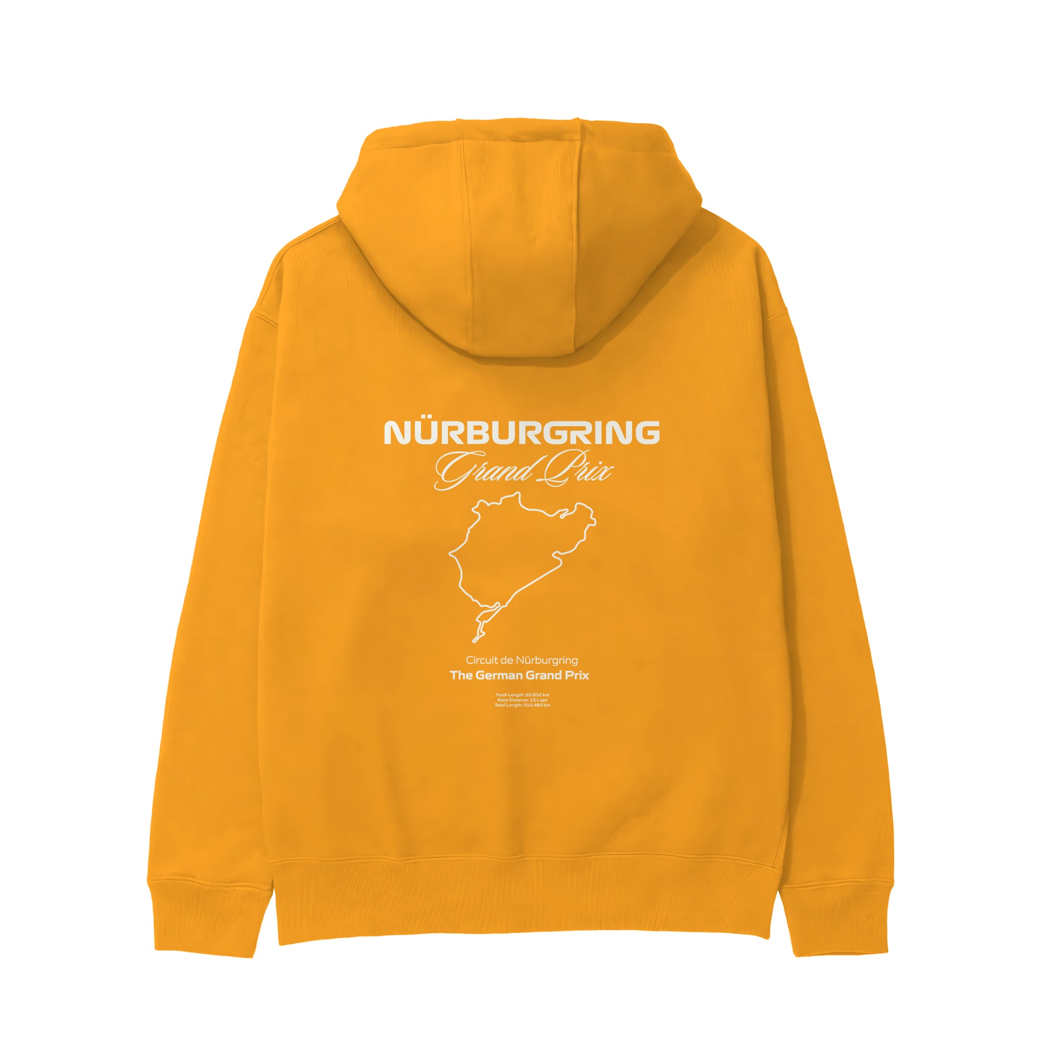 German Grand Prix – Nürburgring Grand Prix Hoodie Turuncu Arka