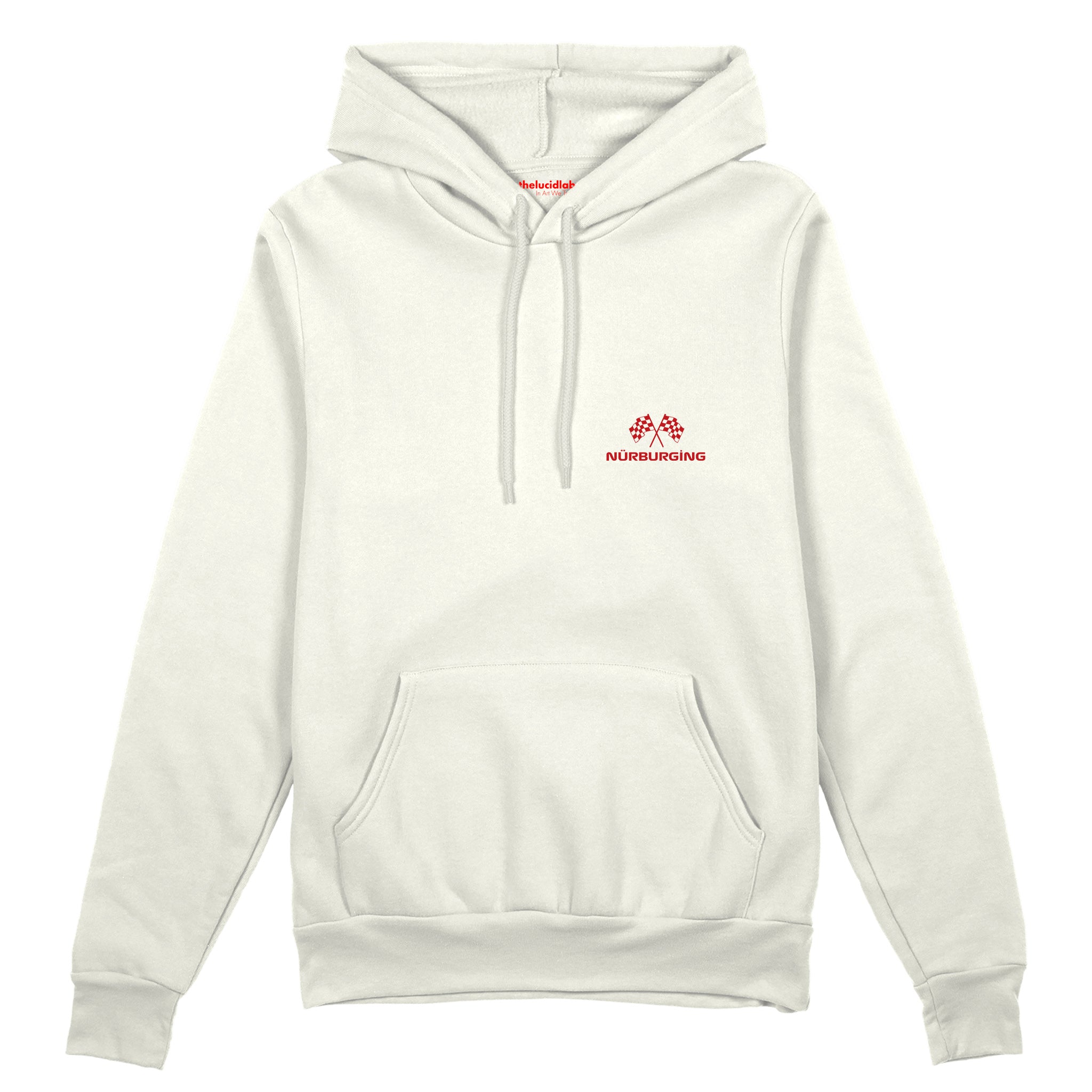 German Grand Prix – Nürburgring Grand Prix Oversize Hoodie Beyaz Ön