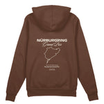German Grand Prix – Nürburgring Grand Prix Oversize Hoodie Kahverengi Arka