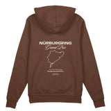 German Grand Prix – Nürburgring Grand Prix Oversize Hoodie Kahverengi Arka