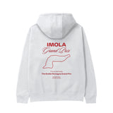Imola Grand Prix Hoodie Beyaz Arka