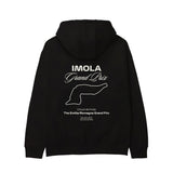 Imola Grand Prix Hoodie Siyah Arka