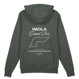 Imola Grand Prix Oversize Hoodie Antrasit Arka